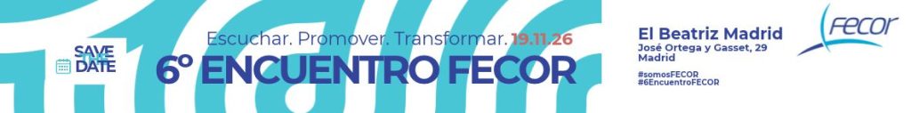 Save the date: 6º Encuentro FECOR, 19.11.26, El Beatriz Madrid